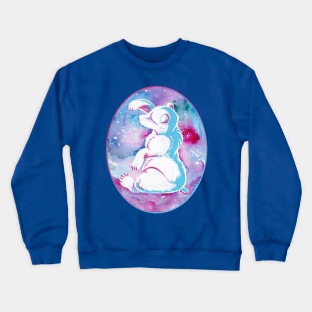 Galaxy Bear Crewneck Sweatshirt by TaksArt